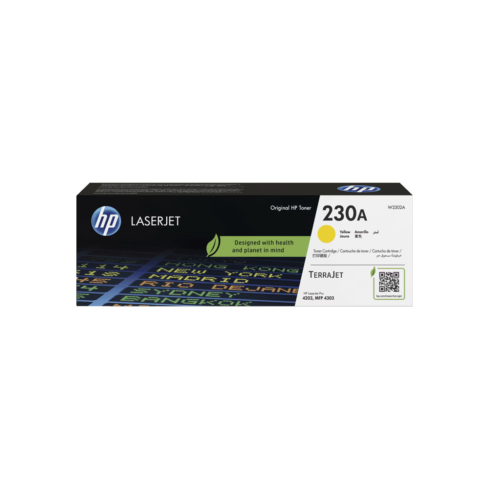 CONSUMIBLE HPINC TONER HPINC 230A AMARILLOL LASERJET 4203 4303 2000 PAG W2302A