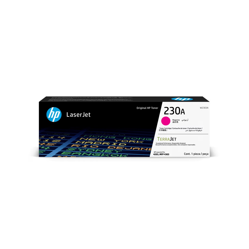 CONSUMIBLE HPINC TONER HPINC 230A MAGENTA LASERJET 4203 4303 2000 PAG W2303A