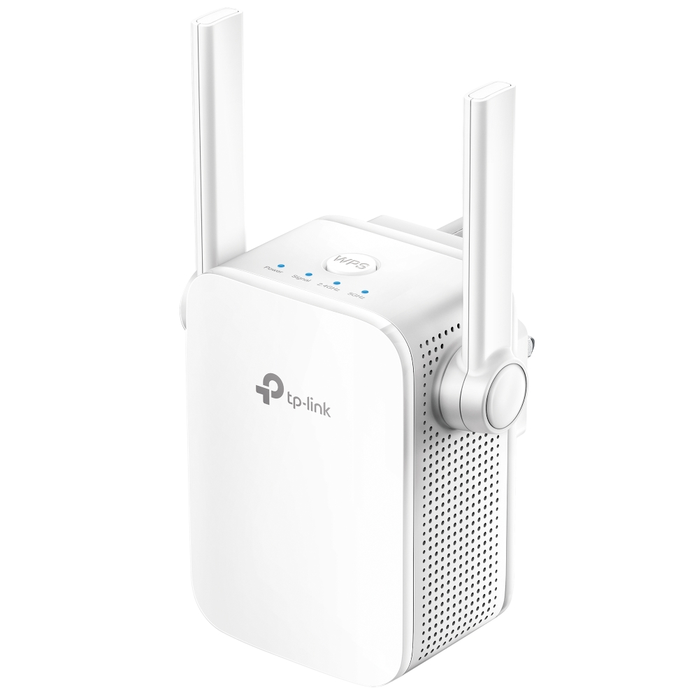 EXTENSOR DE RANGO TP LINK RE205 AC750 DUAL BAND  2 ANT  EXTERNAS   MODO AP  WPS