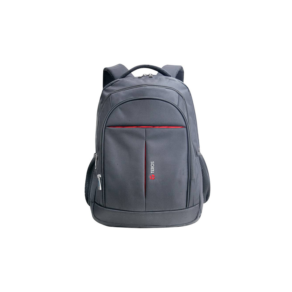 MOCHILA TEROS TE IDS18560 NOTEBOOK HASTA 15 6   POLIESTER   NEGRO CON ROJO