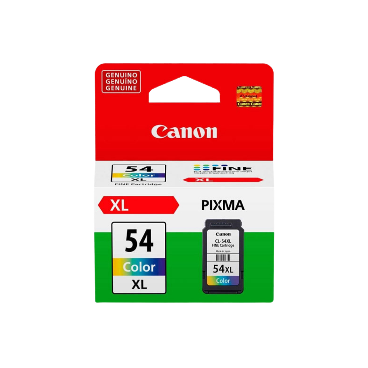 TINTA CANON 54XL COLOR E401 402 471 481 300 PAG CL54XL