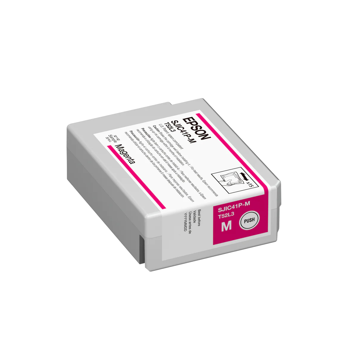 TINTA EPSON SJIC41P MAGENTA C4000 C13T52L320