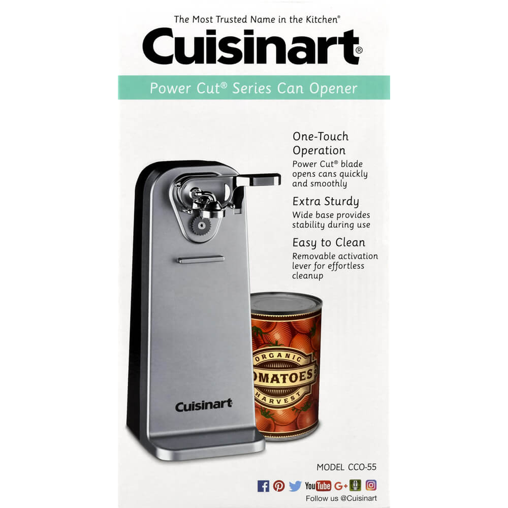 ABRELATAS ELECTRICO CUISINART SILVER