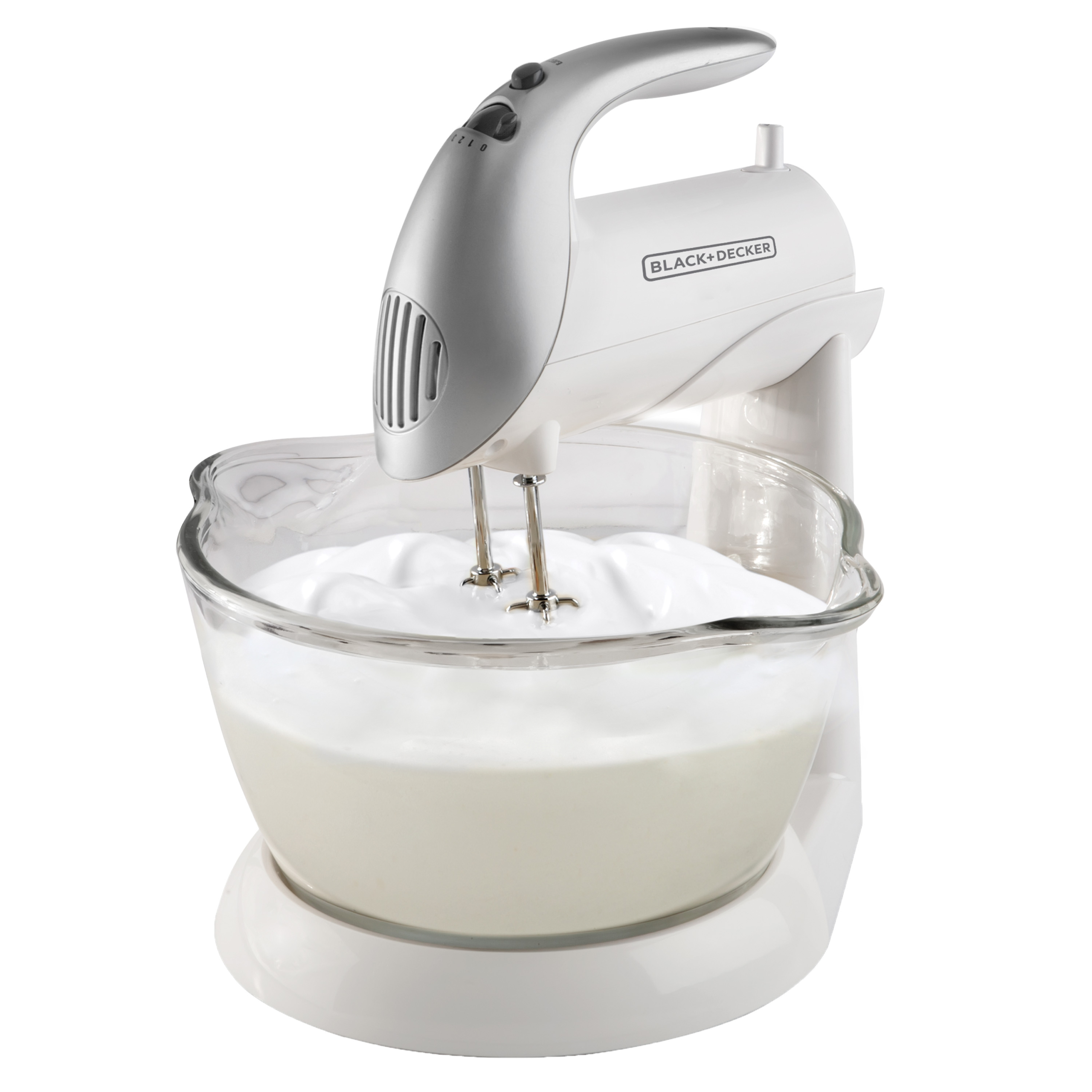 Batidora de Pedestal Black Decker 250W 5 Velocidades Tazon Blanca