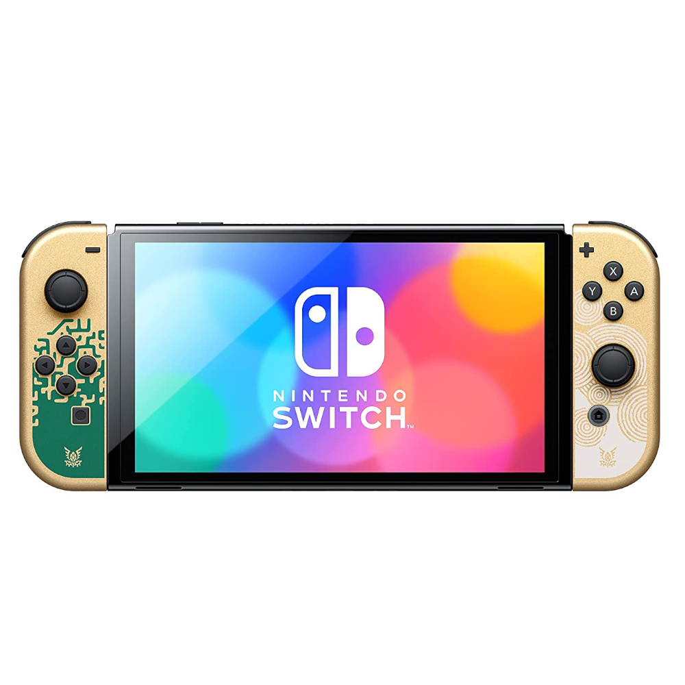 CONSOLA NINTENDO SWITCH OLED PANTALLA 7 PULG  PORTATIL 64GB ALMACENAMIENTO CON JOY 2PCS LEGEND OF ZELDA