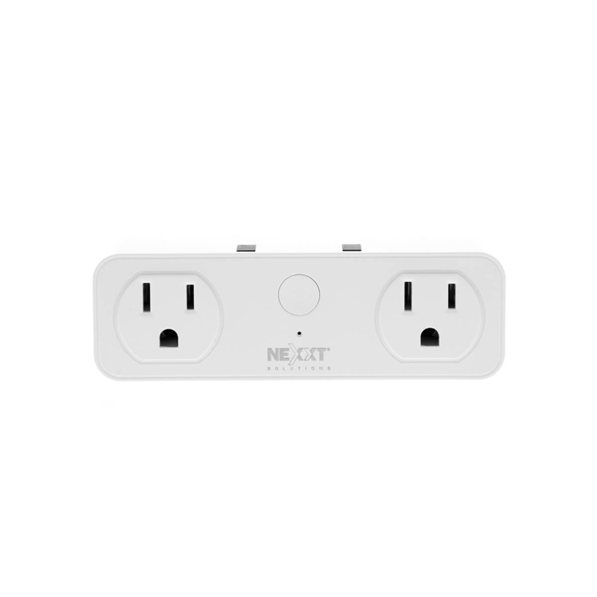 Tomacorriente Smart Nexxt 2  Enchufes Y 2Usb Wifi Alexa Google Assist  Hasta 1875W Ios Andr 