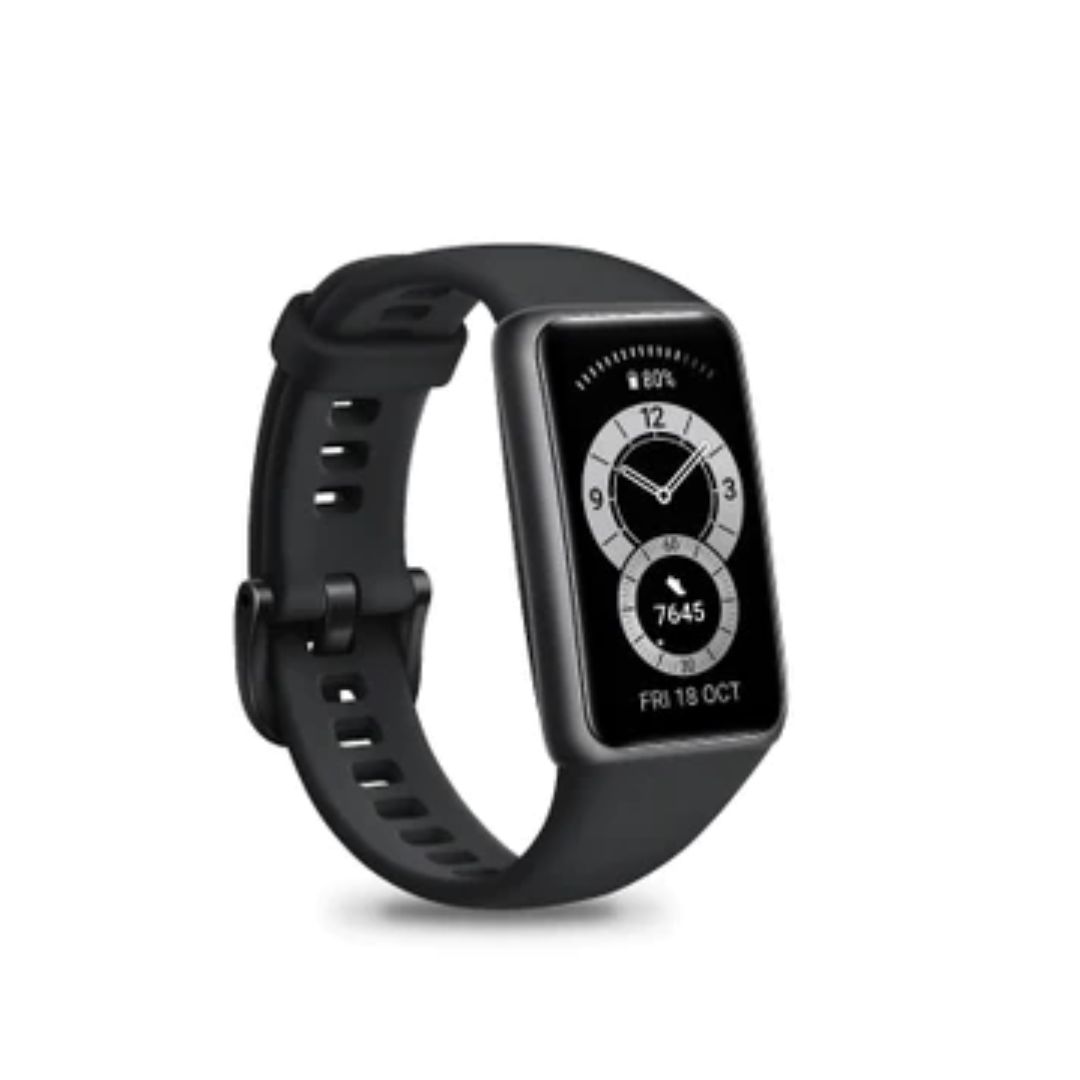 Huawei Band 6 - Fitness Tracker Smartwatch - Pantalla a color AMOLED de 1.47 pulgadas - Duración de la batería de 14 días - 5 ATM impermeable