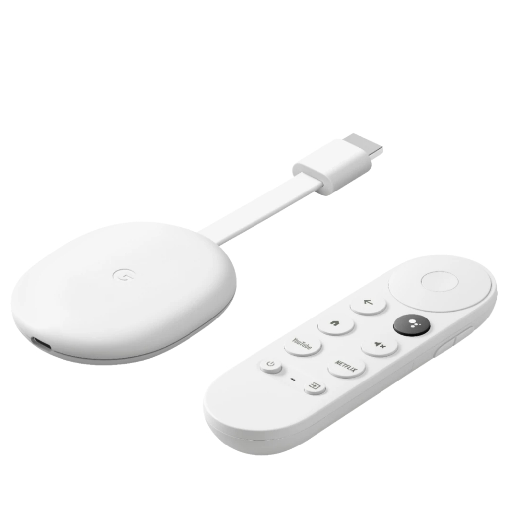 Google Chromecast con Google TV - Reproductor multimedia TV - Resolución 4K HDR - Sistema Android TV con Google TV - Asistente de voz Google
