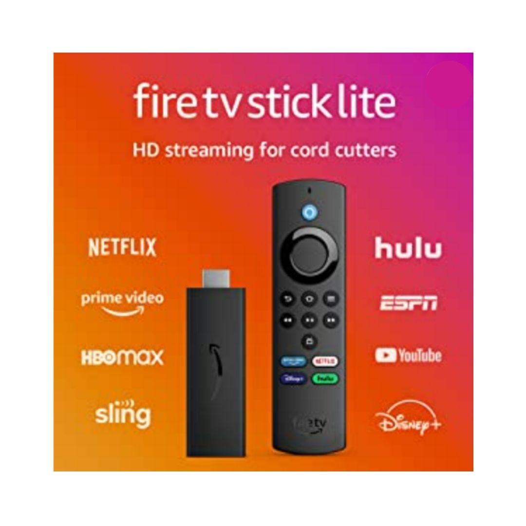 Amazon Fire Tv Stick Lite - Reproductor multimedia TV - Mando por voz Alexa