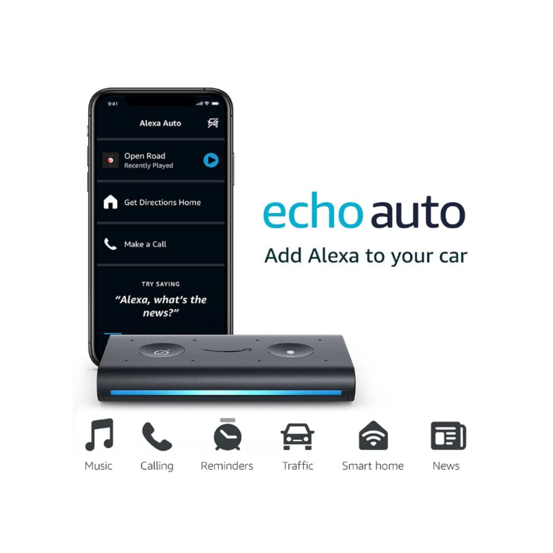 Amazon Echo Auto - Asistente de voz Alexa - Alexa para carro