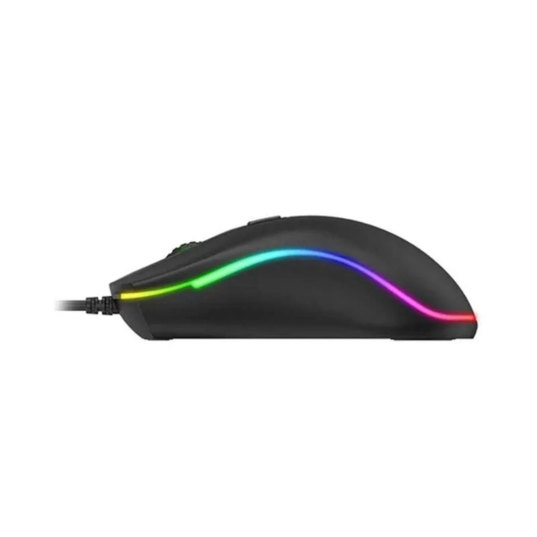 Havit Mouse MS72 - Mouse Rgb Gamer - Sensor óptico - 3 botones - 1000 DPI - USB