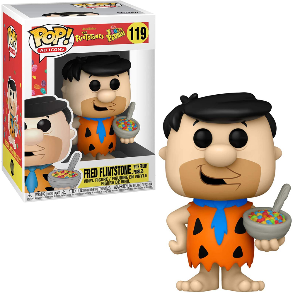FUNKO POP PEDRO PICAPIEDRA 119 LOS PICAPIEDRA FRUITY PEBBLES