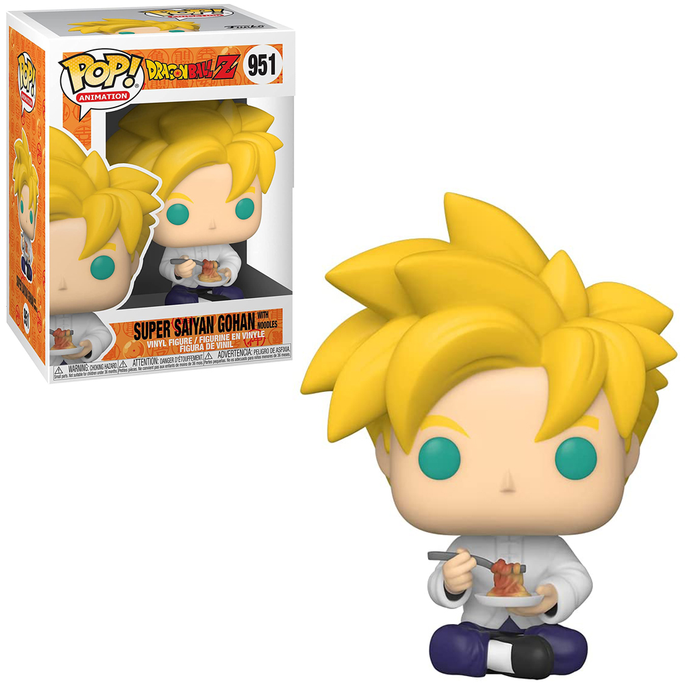 Funko Pop Super Saiyan Gohan With Noodles 951 Dragon Ball Z