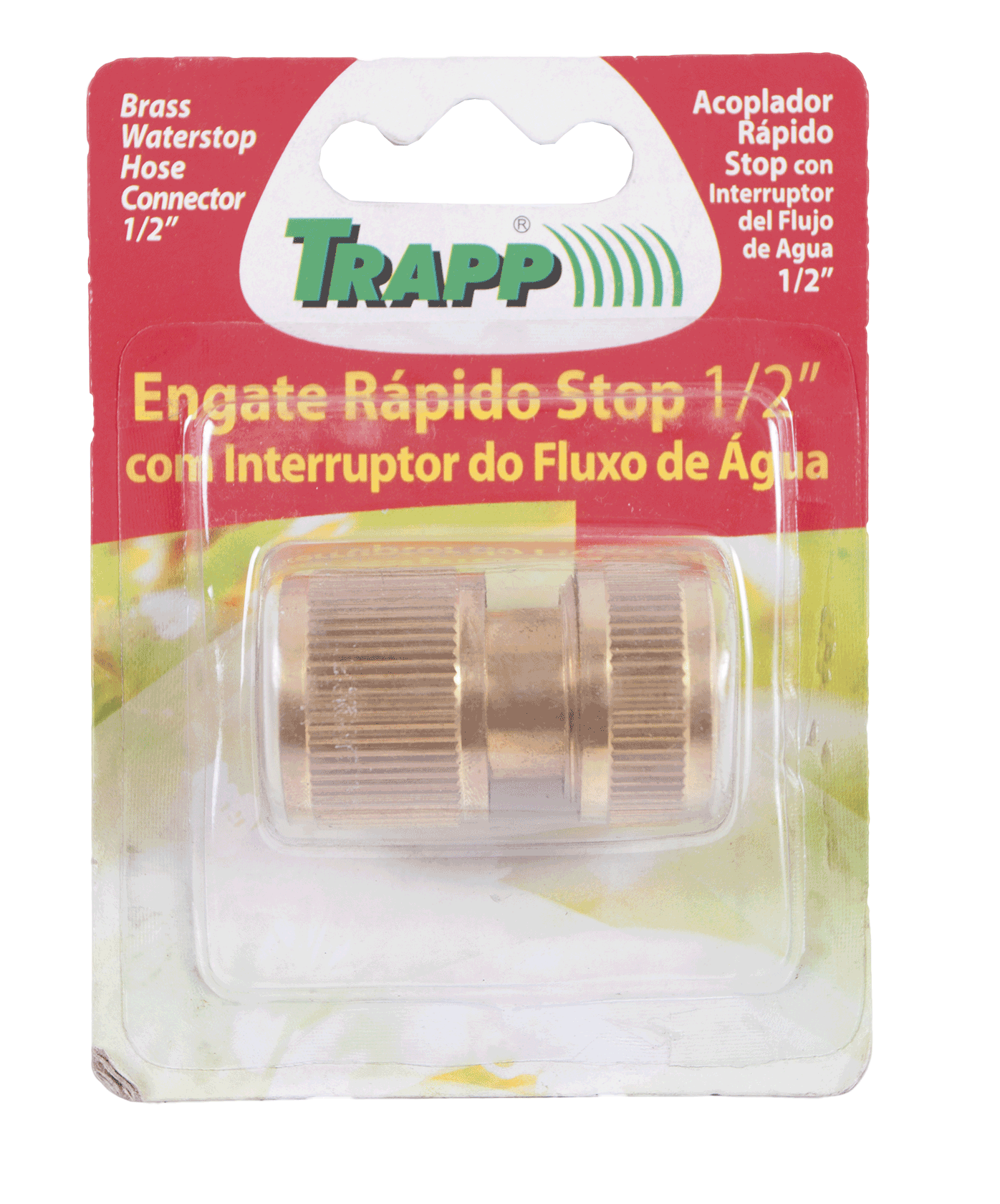 Acoplador Rápido Stop en Bronce