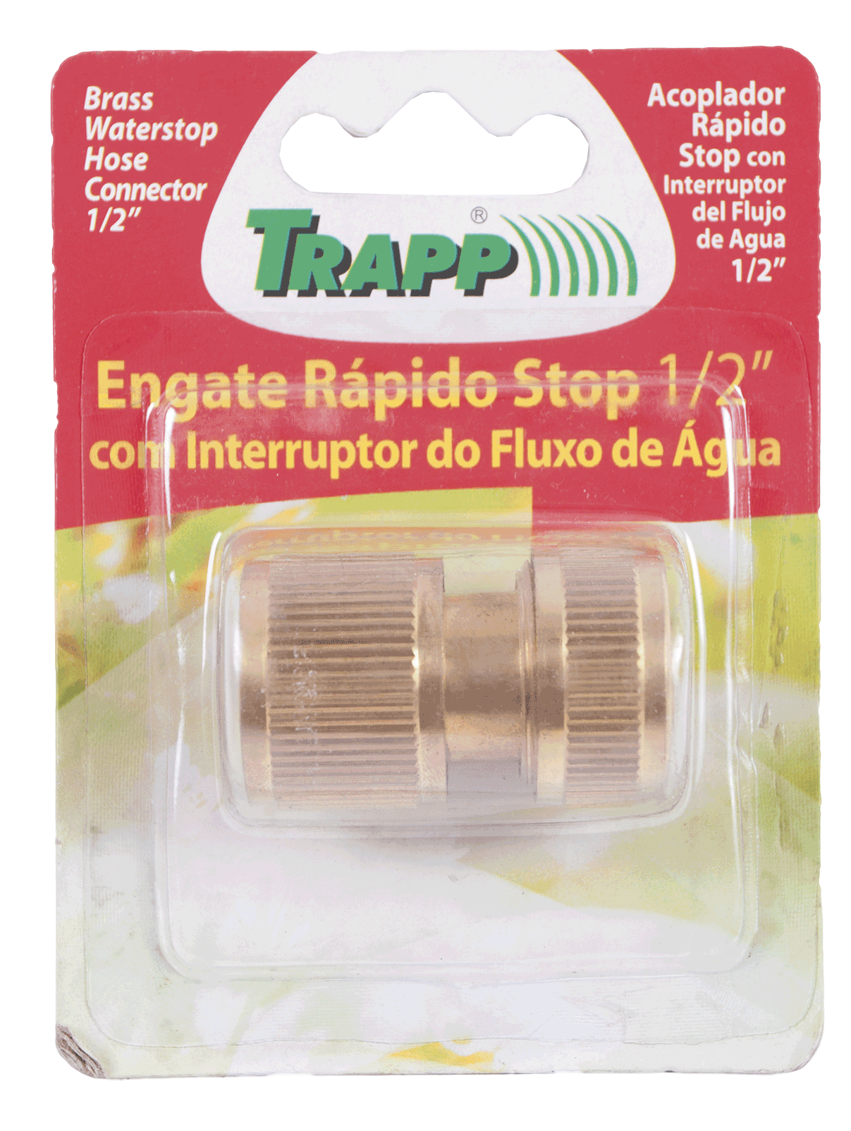 Acoplador Rápido Stop en Bronce