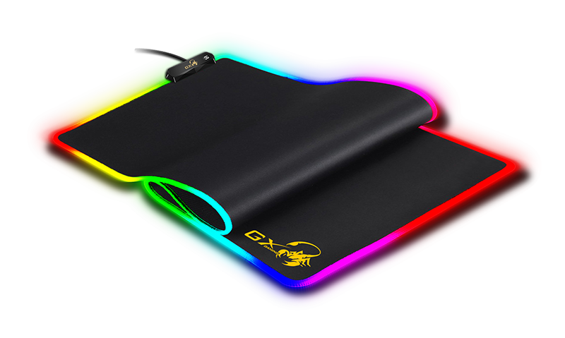 MOUSE PAD GENIUS GX PAD 800S RGB GAMING  ANTIDESLIZANTE  ILUMINADO   800 X 300 X 3MM   USB