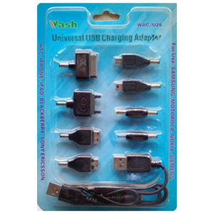 CARGADOR UNIVERSAL WASH FOR TABLET CELULAR 8 CONECT WAC U20