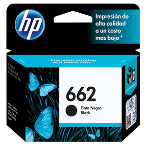 CARTUCHO ORIGINAL  HP 662 NEGRO CZ103AL