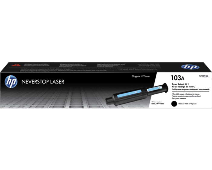 KIT DE RECARGA DE TONER ORIGINAL HP LASER 103A NEGRO W1103A 2500 PAG