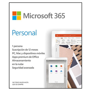 LICENCIA MICROSOFT OFFICE 365 PERSONAL 12 MESES