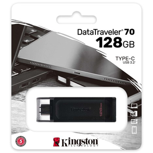 MEMORY FLASH DataTraveler DT 70 USB  C 3 2 Gen 1   128GB