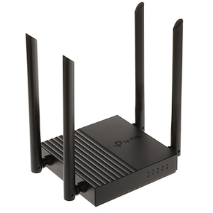 ROUTER TP LINK ARCHER C64 WIFI 5 AC1200 GIGABIT DUAL BAND CPU 1 2 GHZ 4 ANTENAS  4 PTOS  GE