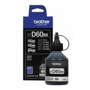 TINTA ORIGINAL BROTHER BLACK BTD60BK CISS BOTTLES