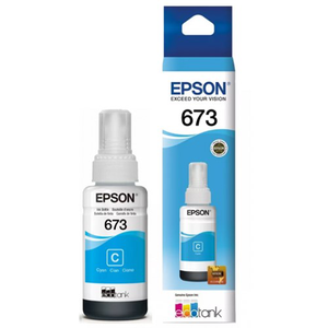 TINTA ORIGINAL EPSON CYAN L800   T67320 CISS BOTTLES