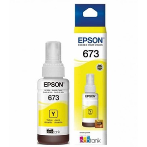 TINTA ORIGINAL EPSON YELLOW  L800   T673420