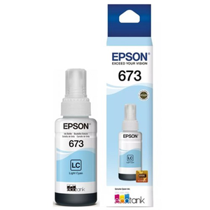 TINTA ORIGINAL EPSON LIGTH CYAN L800   T67350 CISS BOTTLES