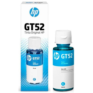 TINTA ORIGINAL HP CYAN  GT 52 CISS BOTTLES GT5810 5820