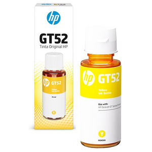 TINTA ORIGINAL HP YELLOW  GT 52 CISS BOTTLES GT5810 5820