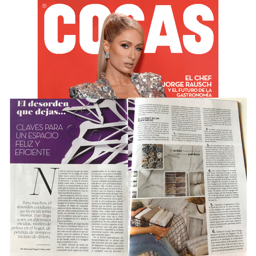 REVISTA COSAS ENTREVISTA