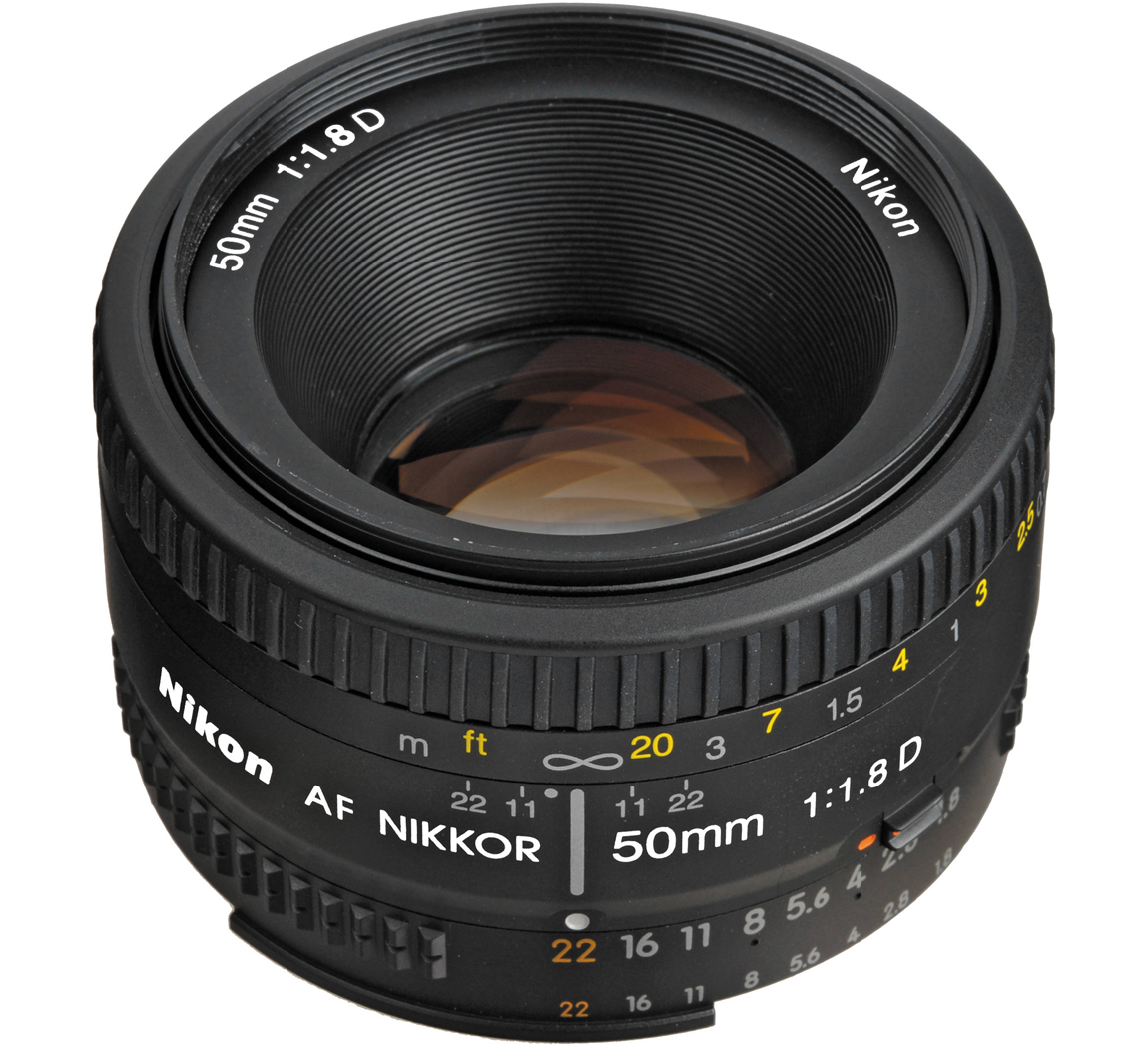 Nikon Lente Objetivo Nikkor 50 Mm F/1.8 D Auto Focus