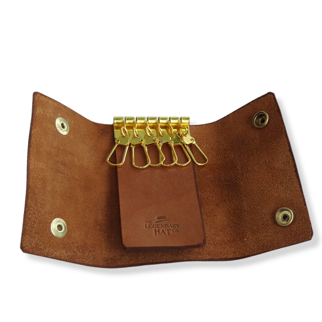 PORTA LLAVES CUERO