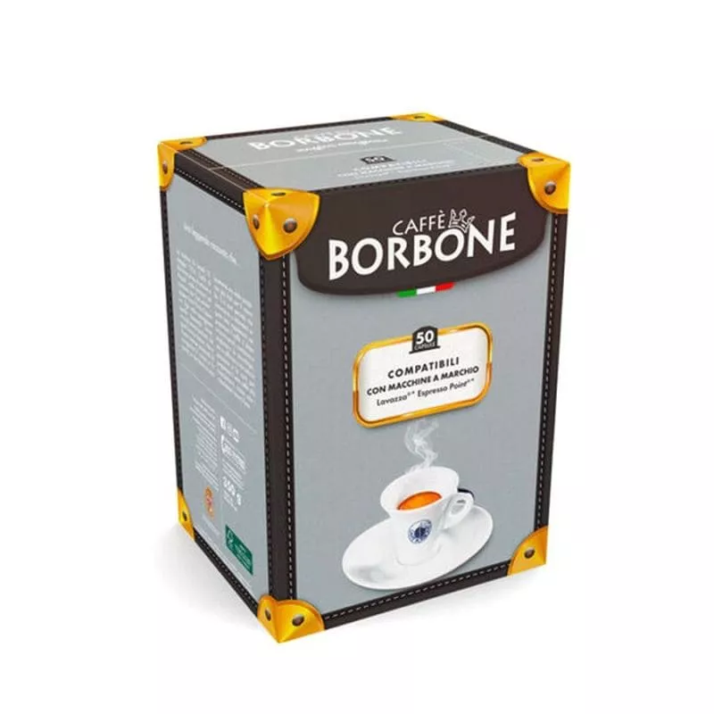 Black Blend - Cápsula compatible con máquinas de café Espresso Point®* - Borbone