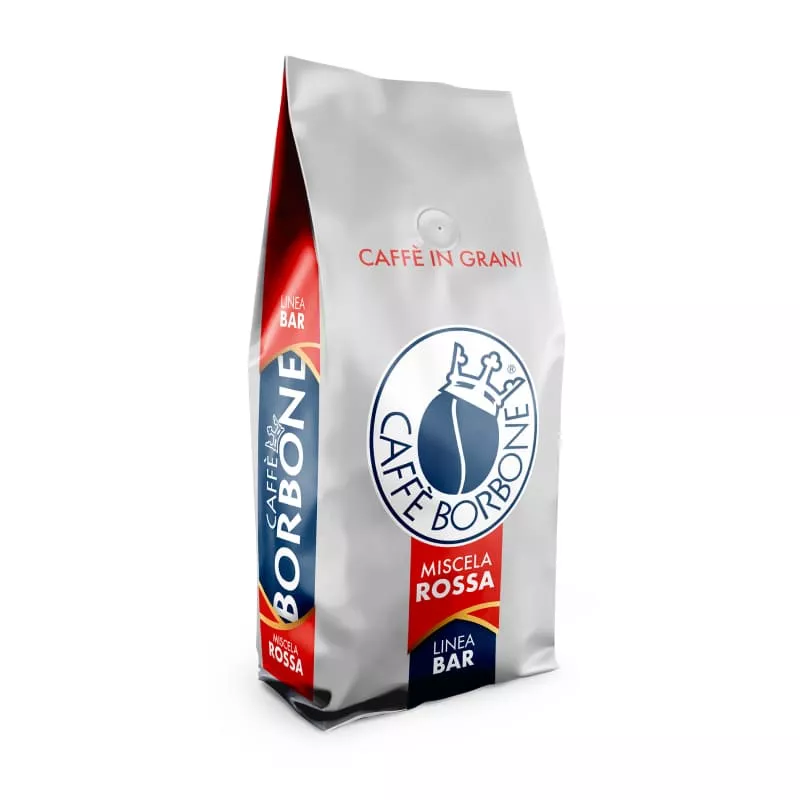 Café en granos Miscela Rossa Bar 1kg - Borbone