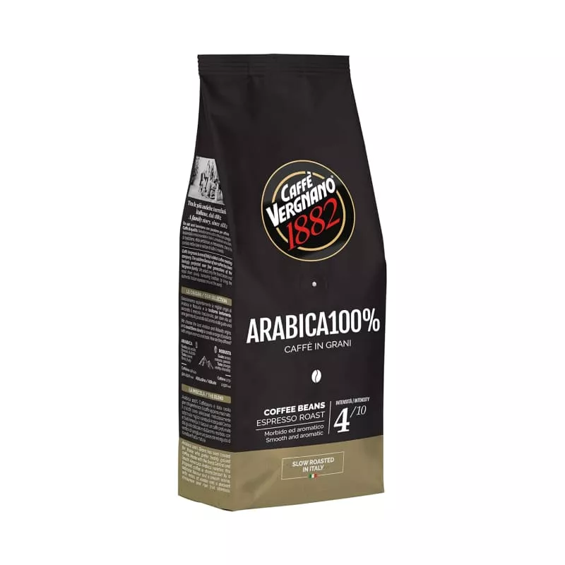 Café en granos Arábica 100% - Caffè Vergnano