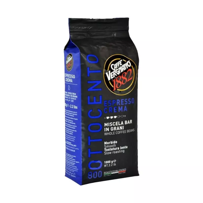 Café en granos Ottocento 800 Espresso Crema - Caffè Vergnano