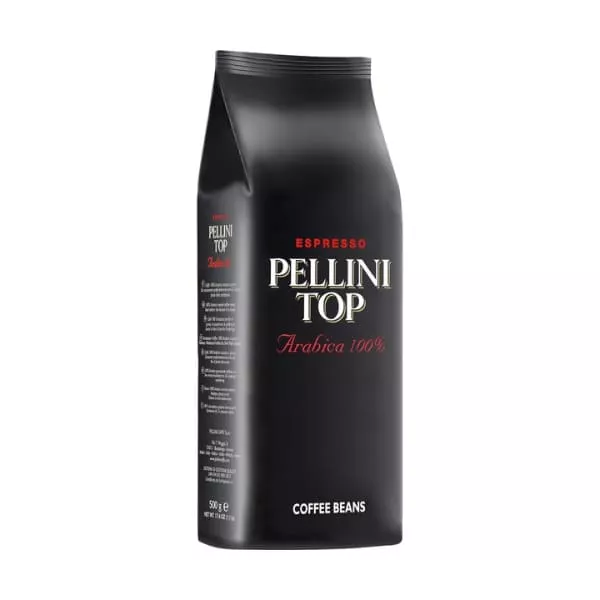 Café en granos Top 100% Arábica 500g - Pellini