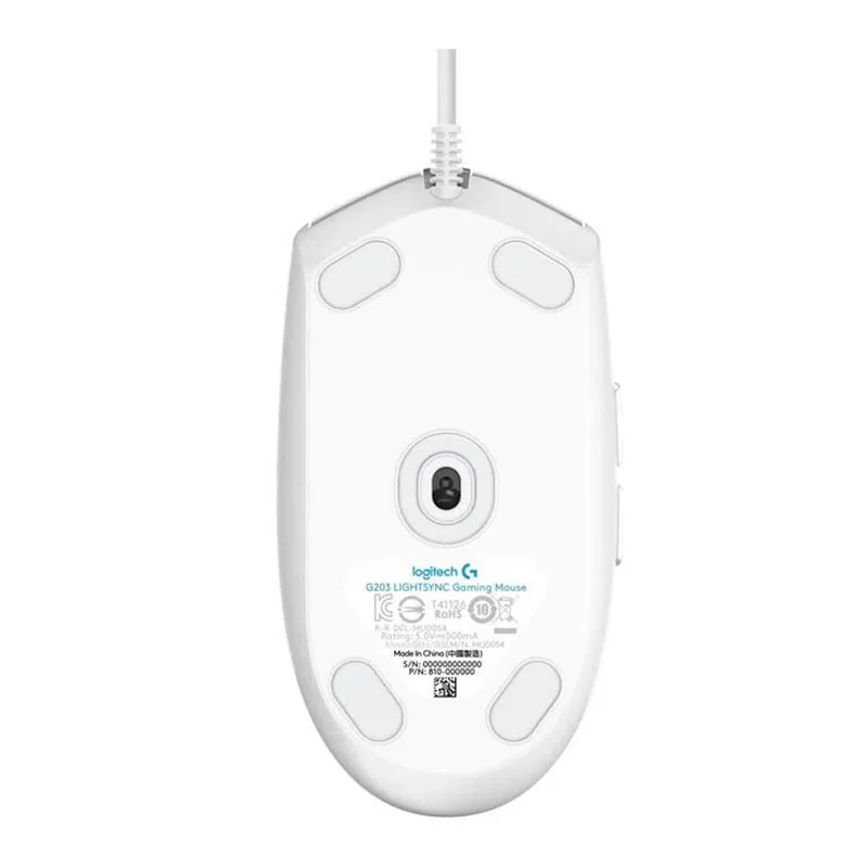 Mouse Gaming Logitech G203 White