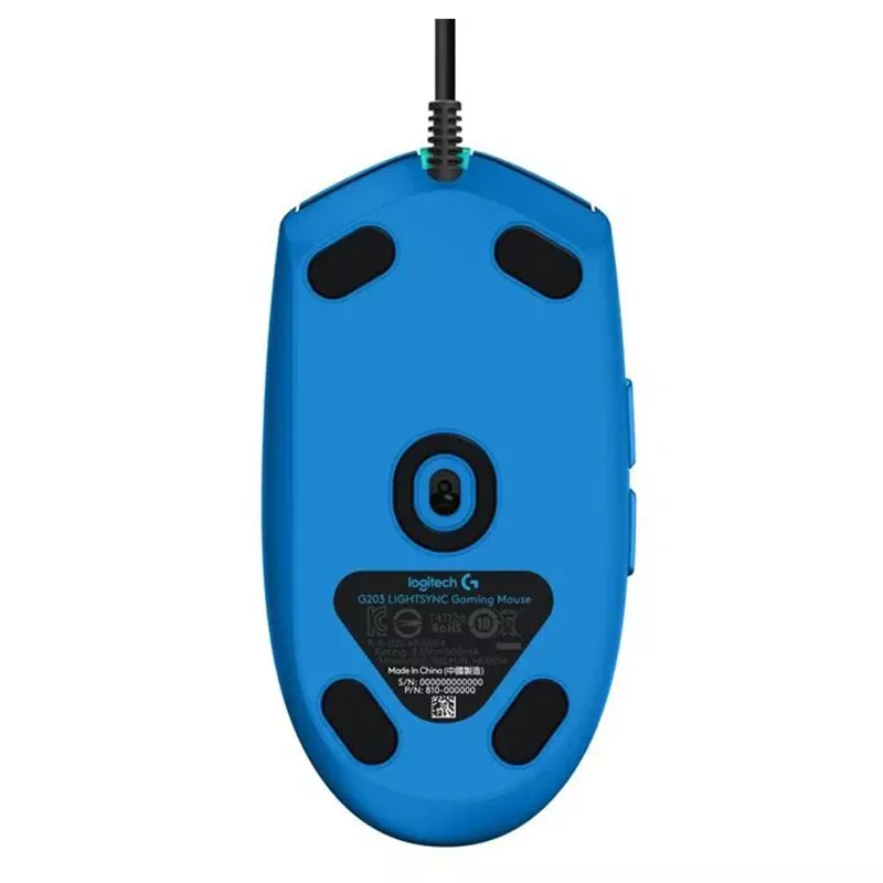 Mouse Gaming Logitech G203 Blue