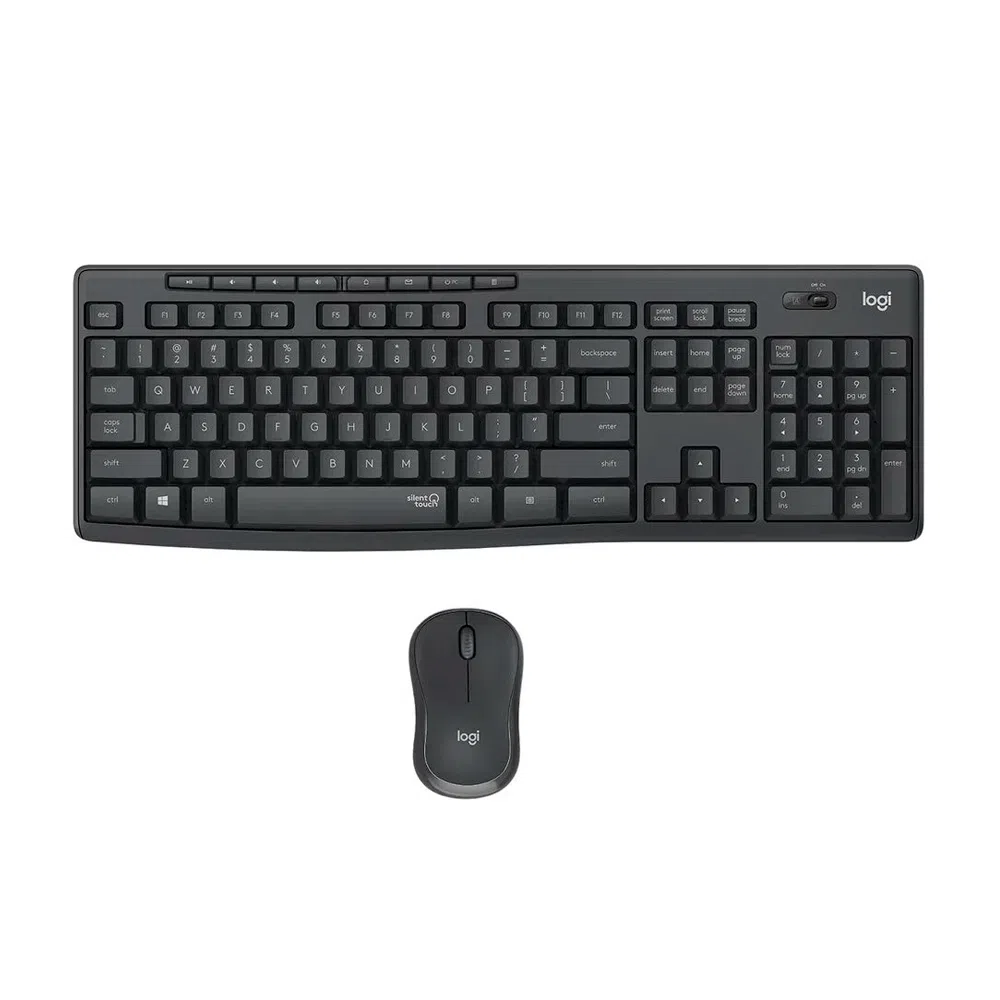 Kit Teclado + Mouse Logitech MK120 Classic USB