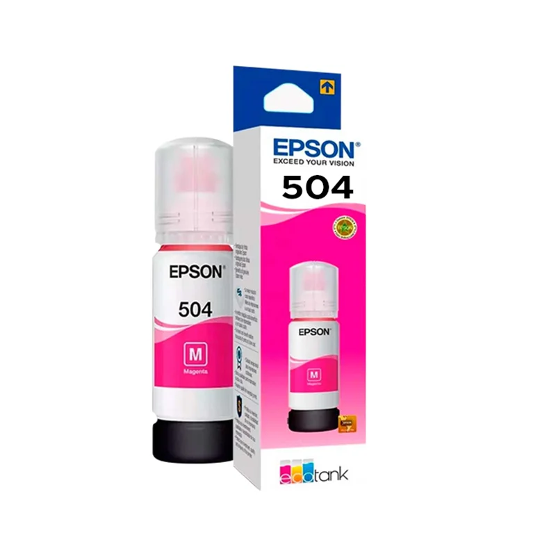 Tinta Magenta Inkjet Epson T504