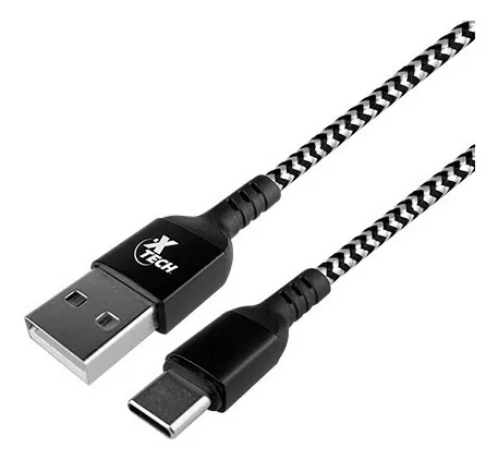 Cable Trenzado Xtech USB 2.0 to USB Type C