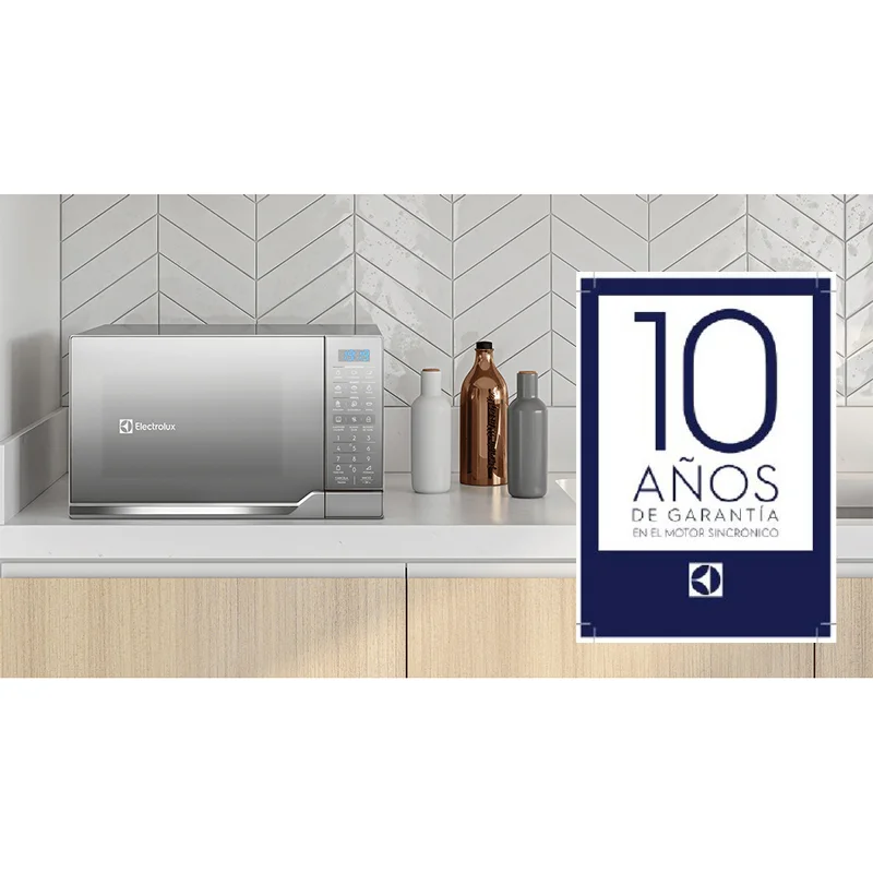 Microondas Electrolux 30 Litros 1000W Gris EMDO30G3GSEUG