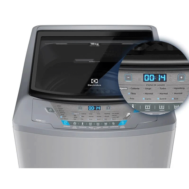 Lavadora Electrolux Automática Silver 18KG (EWIX18F6ESG)