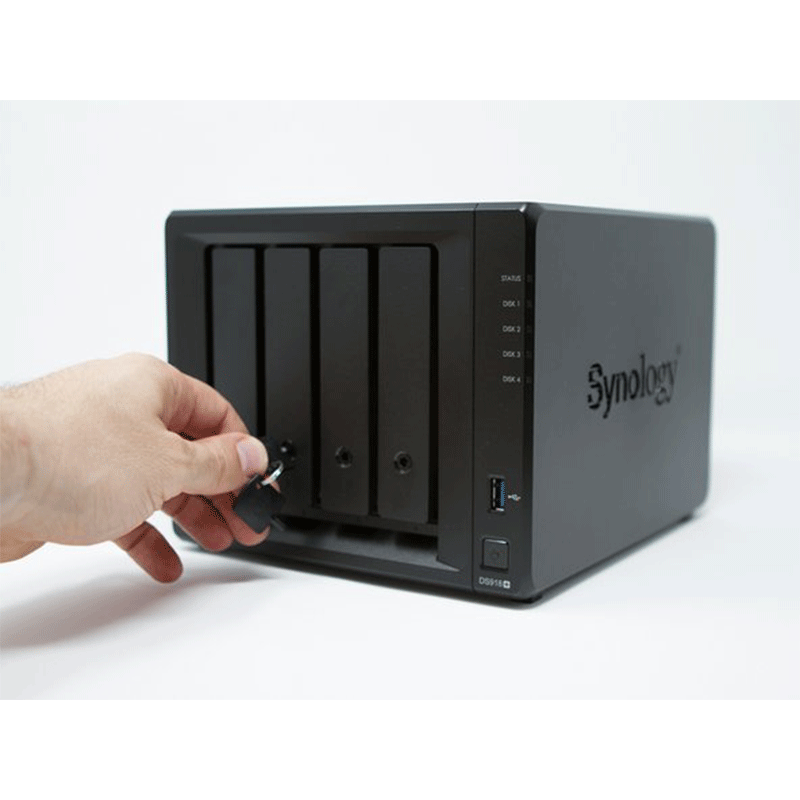 Diskstation Synology DS918+ 4GB 4 Bahías HDD