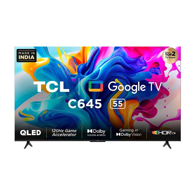 TV LED SMART TCL  4K UHD - QLED 55" (55C645)