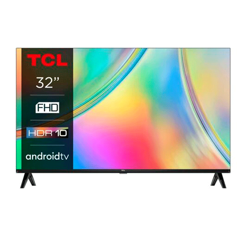 TV LED SMART TCL 32PULG FHD HDR10 ANDROID TV 32S5400AF